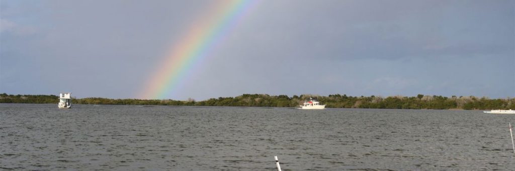 Rainbow over Mosquito Lagoon